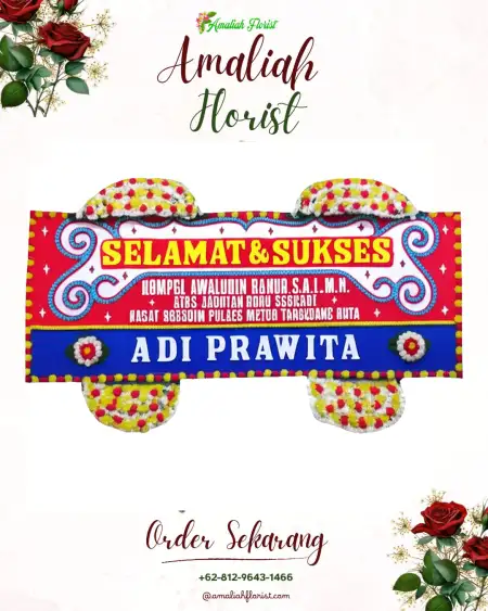 Papan Bunga Ucapan Selamat Ababi